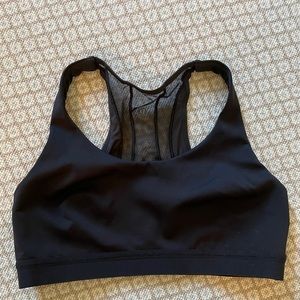 Mesh and cotton Lululemon sports bra